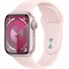 Pink Aluminum Case צבע רצועה Light Pink Sport Band גודל רצועה M/L